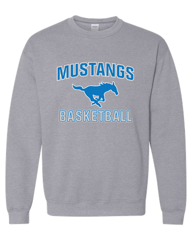 John Jay Mustangs Basketball #1 Men's Sweatshirt
