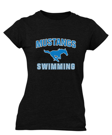 John Jay Mustangs Swimming Women's Premium SS T-Shirt