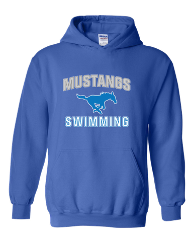 John Jay Mustangs Swimming Men's Hoodie