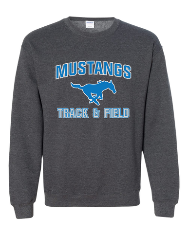 John Jay Mustangs Track & Field Men's Sweatshirt
