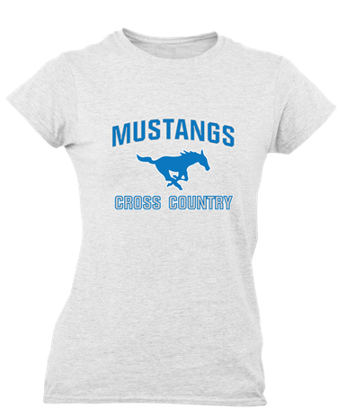 John Jay Mustangs Cross Country Women's SS T-Shirt