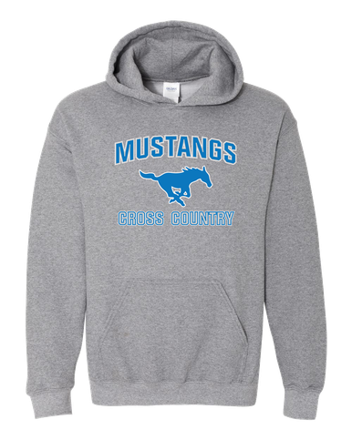John Jay Mustangs Cross Country Men's Hoodie
