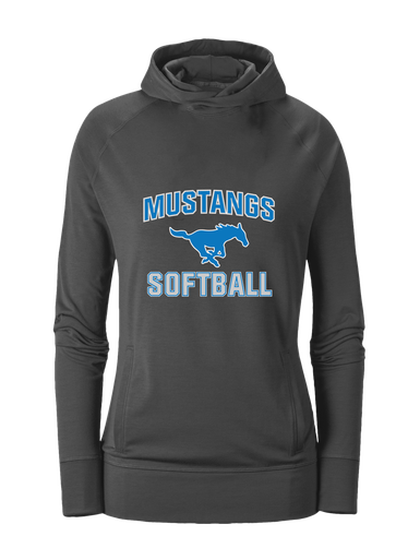 John Jay Mustangs Softball #1 Women's Hoodie