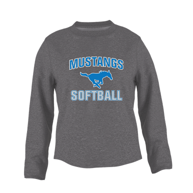 John Jay Mustangs Softball #1 Women's Sweatshirt
