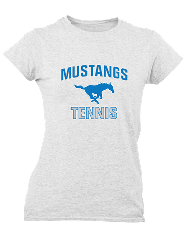 John Jay Mustangs Tennis Women's SS T-Shirt