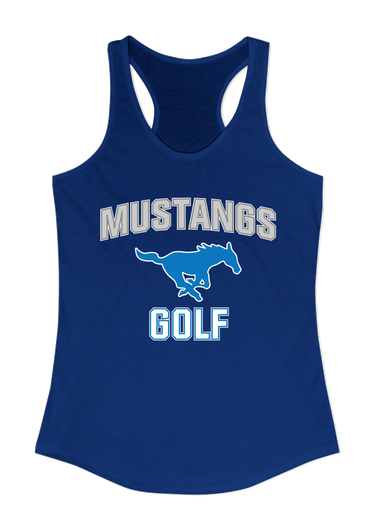 John Jay Mustangs Golf Women's Tank Top
