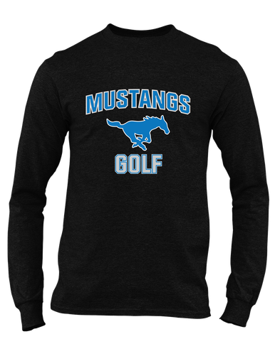 John Jay Mustangs Golf Men's Premium LS T-Shirt
