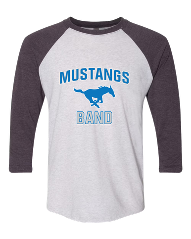 John Jay Mustangs Band # 1 Men's Baseball T-Shirt