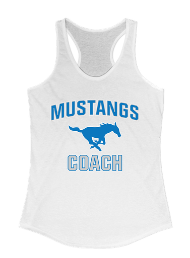John Jay Mustangs Coach Women's Tank Top