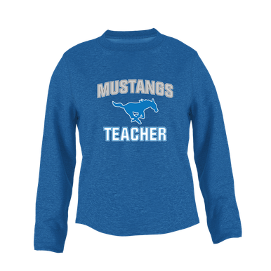 John Jay Mustangs Teacher Women's Sweatshirt