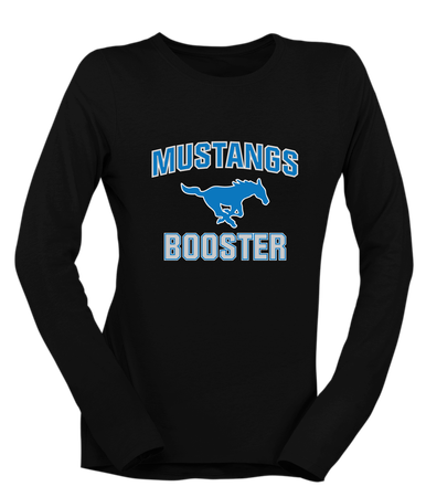 John Jay Mustangs Booster Women's LS T-Shirt