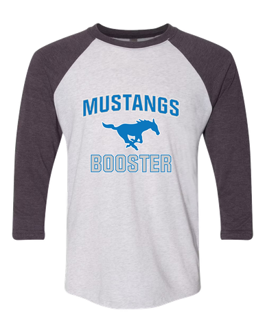 John Jay Mustangs Booster Men's Baseball T-Shirt