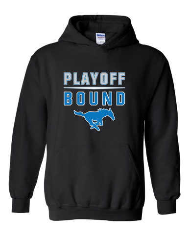 John Jay Mustangs Playoff Bound Men's Hoodie