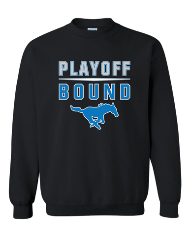 John Jay Mustangs Playoff Bound Men's Sweatshirt