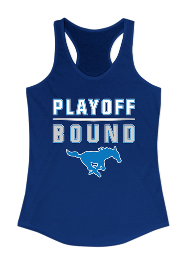 John Jay Mustangs Playoff Bound Women's Tank Top
