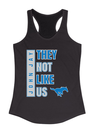 John Jay Mustangs They Not Like Us #1 Women's Tank Top