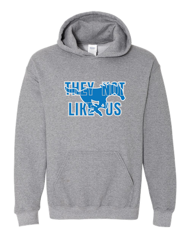 John Jay Mustangs They Not Like Us #2 Men's Hoodie