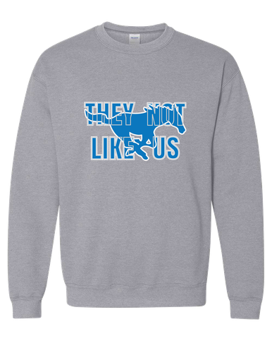 John Jay Mustangs They Not Like Us #2 Men's Sweatshirt