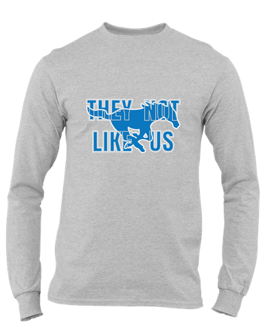John Jay Mustangs They Not Like Us #2 Men's Premium LS T-Shirt