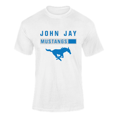 John Jay Mustangs Mascot #7 Men's Premium SS T-Shirt