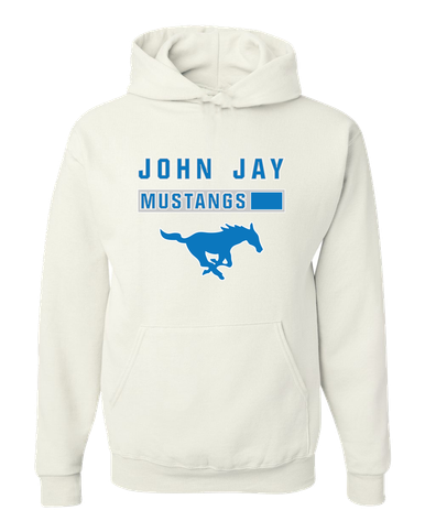 John Jay Mustangs Mascot #7 Men's Premium Hoodie
