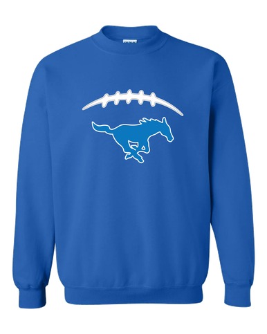 John Jay Mustangs Football #2 Men's Sweatshirt