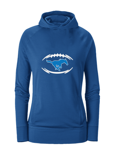 John Jay Mustangs Football #3 Women's Hoodie