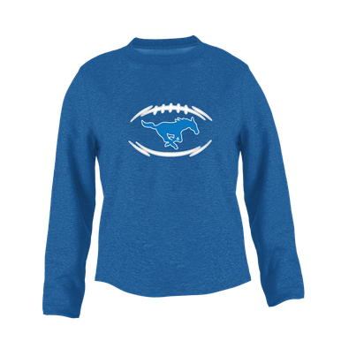 John Jay Mustangs Football #3 Women's Sweatshirt