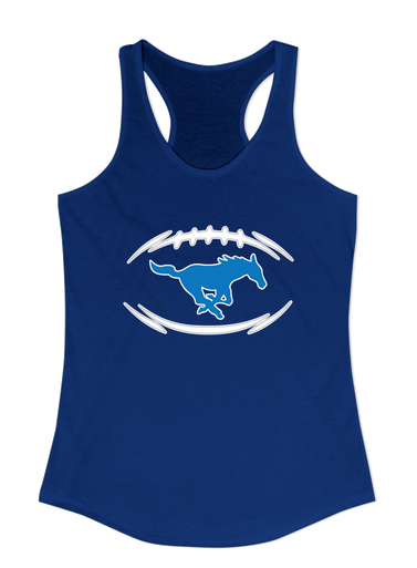 John Jay Mustangs Football #3 Women's Tank Top
