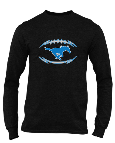 John Jay Mustangs Football #3 Men's Premium LS T-Shirt