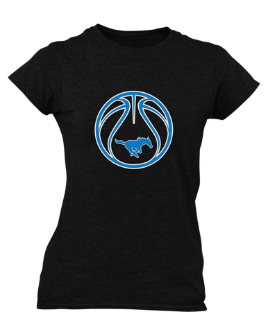 John Jay Mustangs Basketball #2 Women's Premium SS T-Shirt