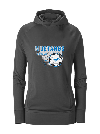 John Jay Mustangs Soccer #2 Women's Hoodie