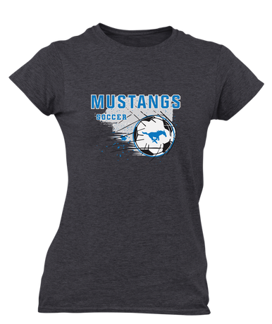 John Jay Mustangs Soccer #2 Women's SS T-Shirt