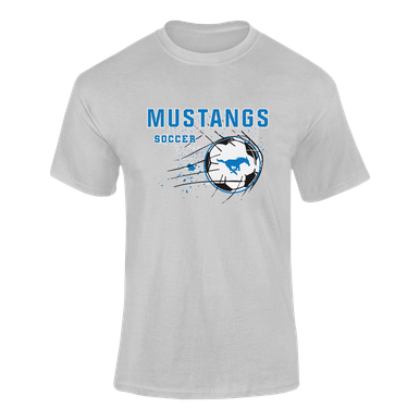 John Jay Mustangs Soccer #2 Men's SS T-Shirt