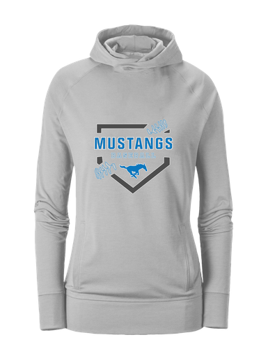 John Jay Mustangs Baseball #2 Women's Hoodie