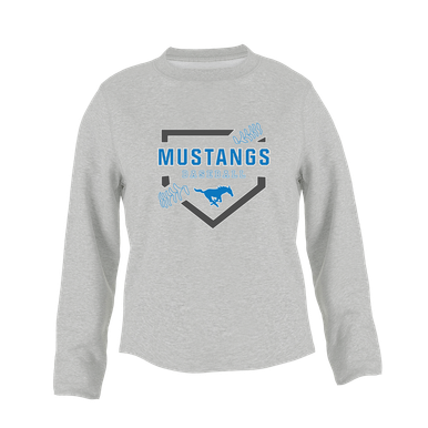 John Jay Mustangs Baseball #2 Women's Sweatshirt