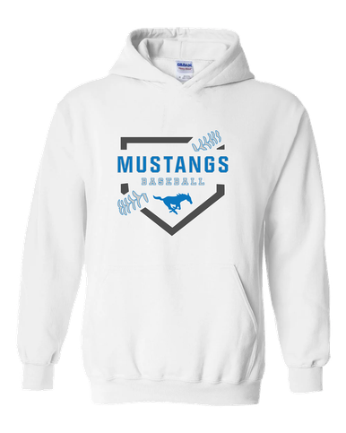 John Jay Mustangs Baseball #2 Men's Hoodie