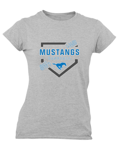 John Jay Mustangs Baseball #2 Women's Premium SS T-Shirt