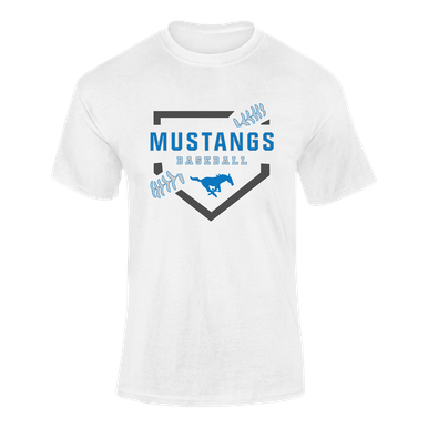 John Jay Mustangs Baseball #2 Men's SS T-Shirt