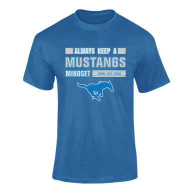 John Jay Mustangs Mindset Men's SS T-Shirt