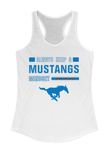John Jay Mustangs Mindset Women's Tank Top
