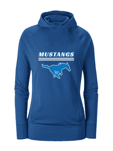 John Jay Mustangs Mascot #8 Women's Hoodie