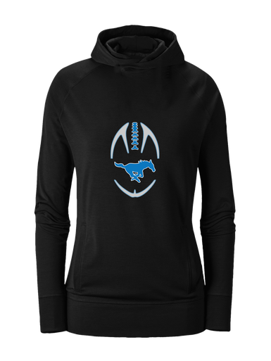 John Jay Mustangs Football #4 Women's Hoodie