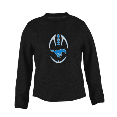 John Jay Mustangs Football #4 Women's Sweatshirt