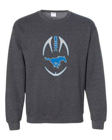 John Jay Mustangs Football #4 Men's Sweatshirt