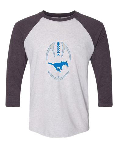 John Jay Mustangs Football #4 Men's Baseball T-Shirt