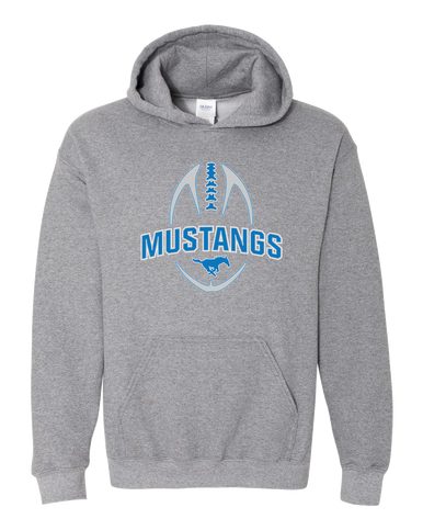 John Jay Mustangs Football #5 Men's Hoodie