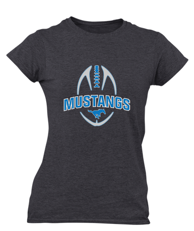 John Jay Mustangs Football #5 Women's Premium SS T-Shirt
