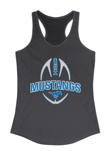 John Jay Mustangs Football #5 Women's Tank Top