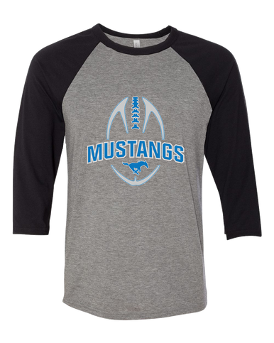 John Jay Mustangs Football #5 Men's Baseball T-Shirt